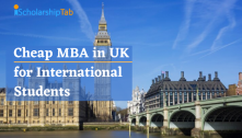 13 Cheap MBA in UK for International Students 2024