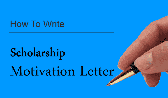How To Write A Good Motivation Letter For Scholarship (4 PDF Sample